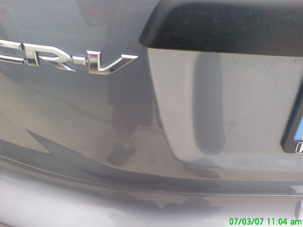 Honda CRV-Holy City Dent Guy-Paintless dent repair-